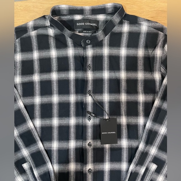 Good Counsel *NWT* 100% Cotton Button down. Size L - Picture 4 of 7